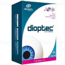 DERGAM Dioptec confort lacrymal 180 capsules