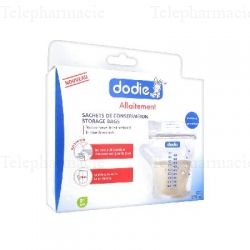 DODIE Allaitement 20 sachets de conservation de 270ml
