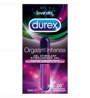DUREX Gel Stimulant Orgasm' Intense- Intensifie L'Orgasme F&eacute;minin - Lubrifiant 10 ml