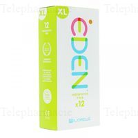 EDEN Pr&eacute;servatifs fins Taille XL x12