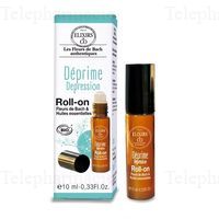 ELIXIRS & CO Les fleurs de bach authentiques D&eacute;prime/d&eacute;pression BIO roll-on 10 ml