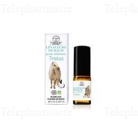 ELIXIRS & CO Les fleurs de bach Spray pour animaux tristes flacon 10ml