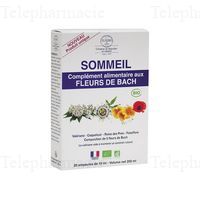 ELIXIRS & CO compl&eacute;ment alimentaire aux Fleurs de Bach sommeil 20 ampoules