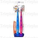 ELMEX Brosse &agrave; dents souple enfants 3 &agrave; 6 ans Lot de 2