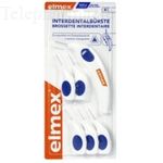 ELMEX Brossettes interdentaires 4mm x 6 + 1 manche