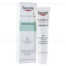 EUCERIN DermoPure - Soin r&eacute;novateur cutan&eacute; K10 tube 40 ml