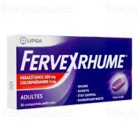 FERVEX Rhume adultes 16 comprim&eacute;s pellicul&eacute;s