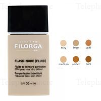 FILORGA Flash-nude [fluid] SPF30 flacon 30ml 1.5 Nude Medium