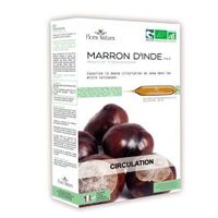 FLORA NATURA Marron d'Inde Bio 20 Ampoules de 15ml