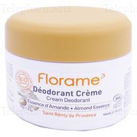 FLORAME D&eacute;odorant cr&egrave;me amande 50g