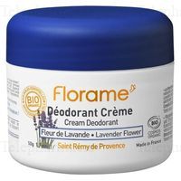 FLORAME D&eacute;odorant cr&egrave;me Fleur de lavande 50g