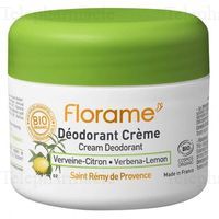 FLORAME D&eacute;odorant cr&egrave;me verveine citron 50g