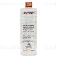 FLORAME Eaux florales bio - Eau micellaire d&eacute;maquillante bio 400ml