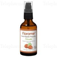 FLORAME Huile v&eacute;g&eacute;tale vierge bio de noisette flacon pompe 50ml