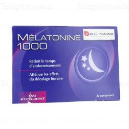Fort&eacute;nuit M&eacute;latonine 1000 30 comprim&eacute;s