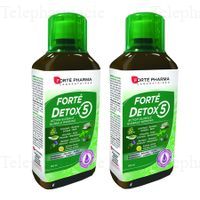FORTE P FORTEDETOX 5 ORGANES