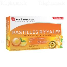 FORT&Eacute; PHARMA Pastilles Royales Go&ucirc;t Citron