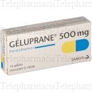 G&eacute;luprane 500 mg