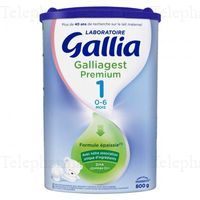 GALLIA Galliagest Premium 1er &acirc;ge bo&icirc;te 800 g