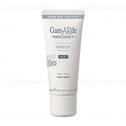 GAMARDE White effect soin &eacute;clat nuit bio tube 40g