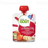 GOOD GOUT PETIT DEJ FRAISE 70G
