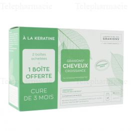 GRANIONS Cheveux croissance et vitalit&eacute; 270 g&eacute;lules
