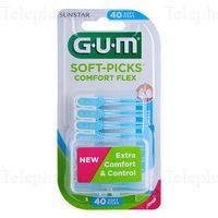 GUM 659 SOFT PICKS COMFORT F