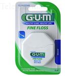 GUM Fine floss fil dentaire cir&eacute; fin n&deg;1555 55 m