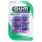 GUM Red cote r&eacute;velateurs de plaque 12 comprim&eacute;s