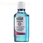 GUM Sensivital bain de bouche fluor&eacute; flacon 300ml
