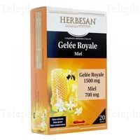 HERBESAN Gel&eacute;e Royale 20 ampoules