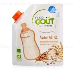 Go&ucirc;t C&eacute;r&eacute;ales en Poudre Avoine Bl&eacute; Riz d&egrave;s 6m 200g