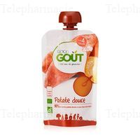 Go&ucirc;t Gourde de L&eacute;gume Patate Douce d&egrave;s 4m 120g
