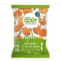 Go&ucirc;t Mini-Galette de Riz &agrave; la Carotte d&egrave;s 10m 40g