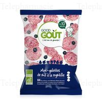 Go&ucirc;t Mini-Galette de Riz &agrave; la Myrtille d&egrave;s 10m 40g