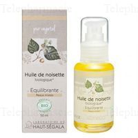HAUT-SEGALA Huile de noisette BIO flacon 50 ml