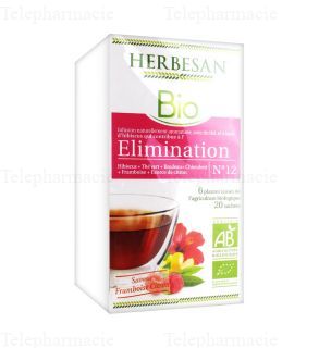 Infusion Elimination N&deg;12 20 sachets