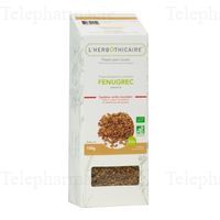 L'HERB&Ocirc;THICAIRE Graine Fenugrec Bio Plante pour tisane 150g
