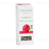 L'HERB&Ocirc;THICAIRE Feuille Framboisier Bio Plante pour tisane 35g