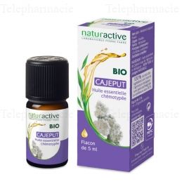 NATURACTIVE Huile Essentielle Bio Cajeput flacon 5ml