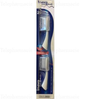 Hybrid brossettes brosse a dents electrique x2