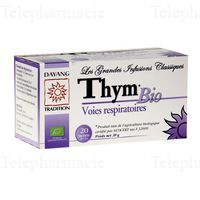 DAYANG Infusion bio thym 20 sachets