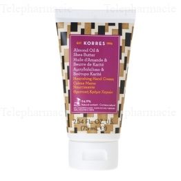Cr&egrave;me mains ultra-nourrissante amande et beurre de karite 75ml
