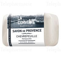 LA CORVETTE Savon pain Ch&egrave;vrefeuille 100g