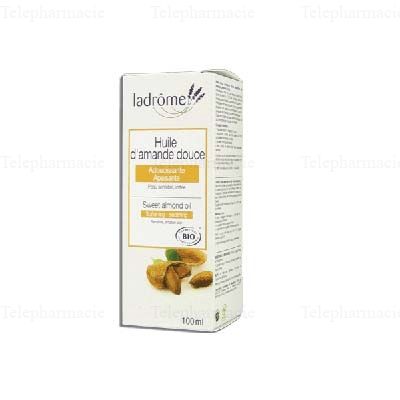 LADR&Ocirc;ME Huile d'amande douce bio flacon 100ml