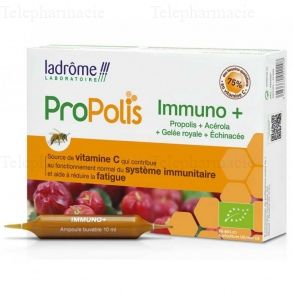 LADR&Ocirc;ME Propolis Immuno+ bio 20 ampoules de 10ml