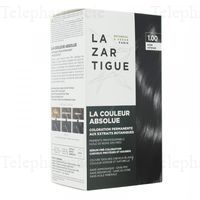 LAZARTIGUE Couleur absolue - Coloration permanente 1.00 Noir 60ml
