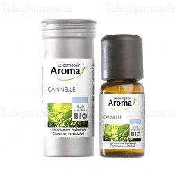 LE COMPTOIR AROMA Huile essentielle de cannelle de Ceylan bio flacon 5ml