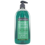 Savon traditionnel de marseille &agrave; l'alo&eacute; Flacon pompe 1L