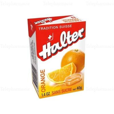 HALTER Bonbon orange sans sucre